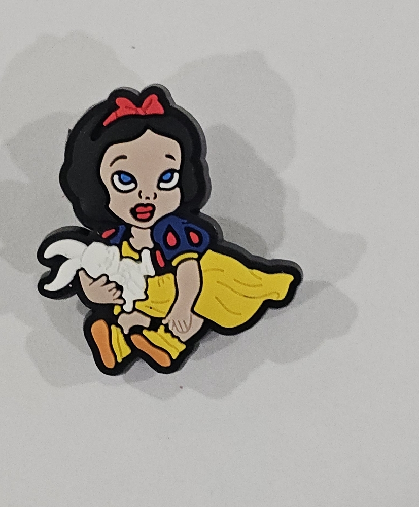 Snow White Shoe Charm Croc Charms Clog
